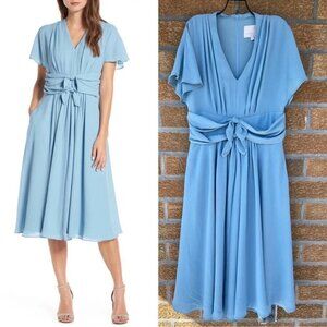 Gal Meets Glam Jane Dress, Soft Blue size 8